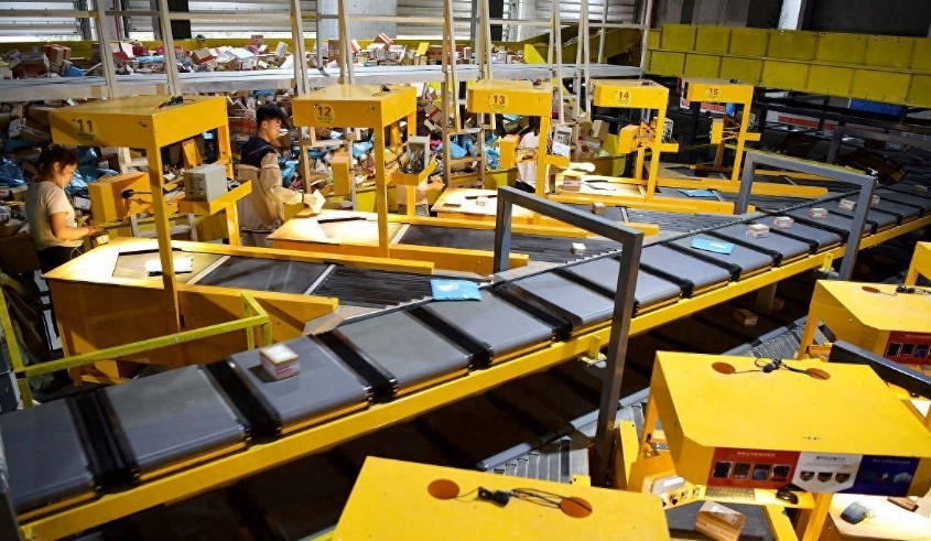 DWS物流設(shè)備,DWS物流快遞分揀設(shè)備,快遞包裹自動(dòng)分揀機(jī),高臻智能